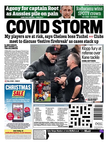 Daily Mail Backpage