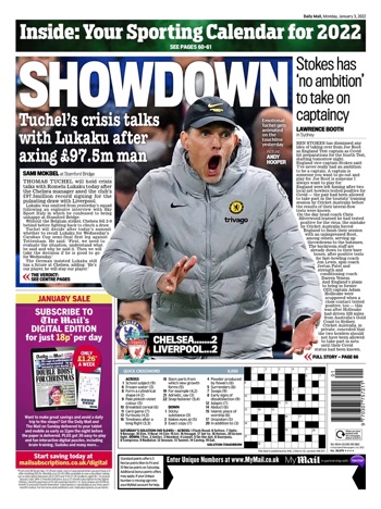 Daily Mail Backpage