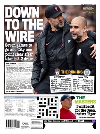 Daily Mail Backpage