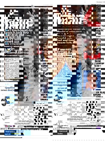 Daily Mail Backpage