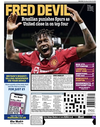 Daily Mail Backpage