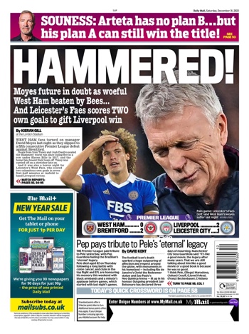 Daily Mail Backpage