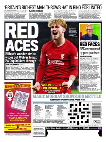 Daily Mail Backpage