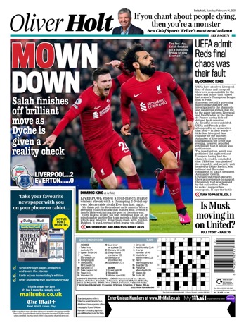 Daily Mail Backpage