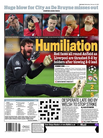 Daily Mail Backpage