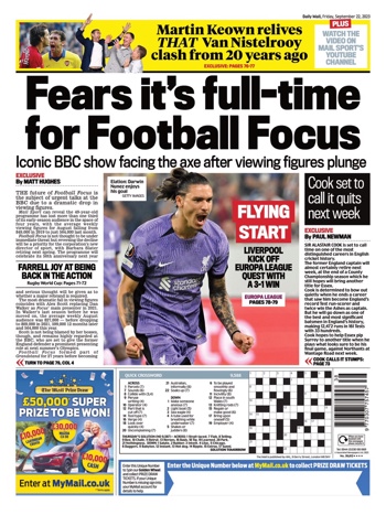 Daily Mail Backpage