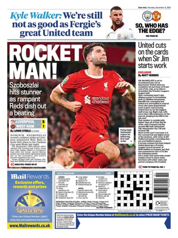 Daily Mail Backpage
