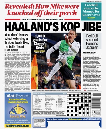 Daily Mail Backpage