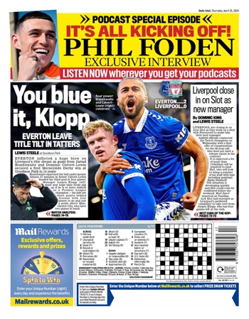Daily Mail Backpage