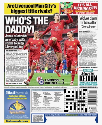 Daily Mail Backpage
