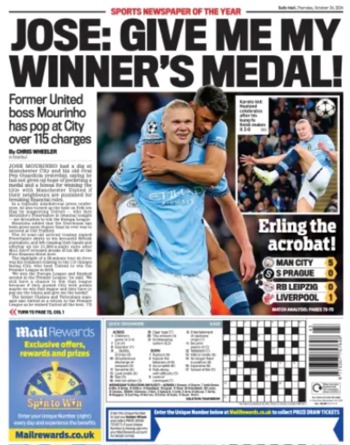 Daily Mail Backpage