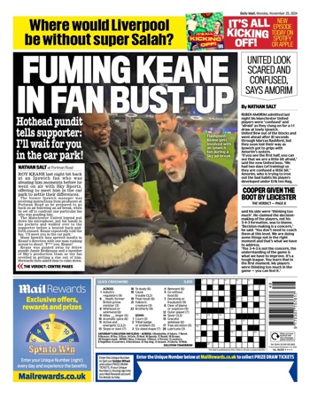 Daily Mail Backpage