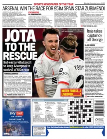 Daily Mail Backpage