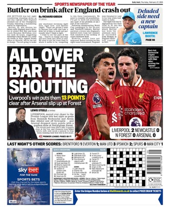 Daily Mail Backpage