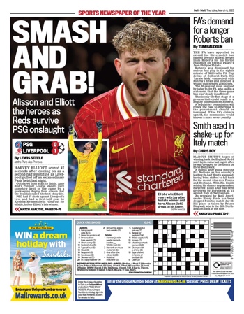 Daily Mail Backpage