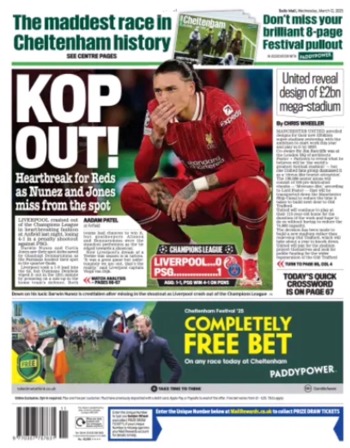 Daily Mail Backpage