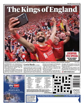 Daily Mail Backpage
