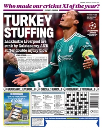 Daily Mail Backpage