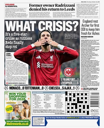 Daily Mail Backpage