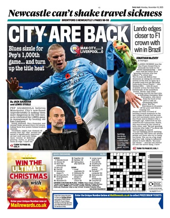 Daily Mail Backpage