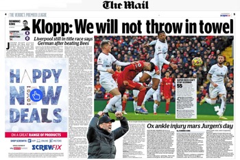 Daily Mail Match Report