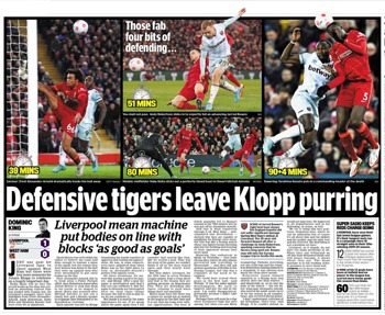 Daily Mail Match Report