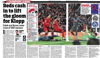 Daily Mail Match Report