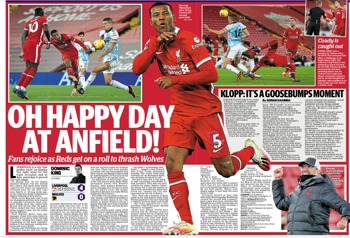 Daily Mail Sport Page