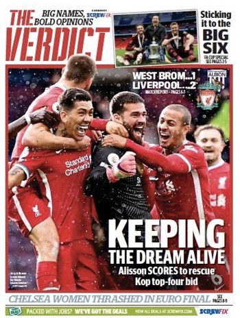 Daily Mail - The Verdict Cover