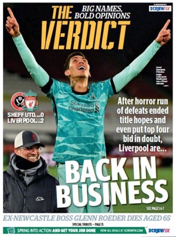 Daily Mail Verdict Cover