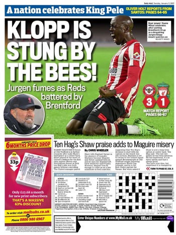 Daily Mail Backpage
