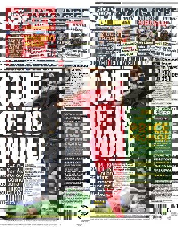 Daily Mirror Backpage