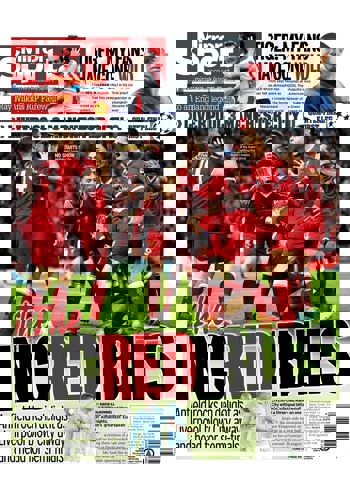 Daily Mirror Back Page