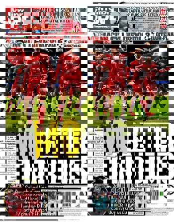 Daily Mirror Back Page