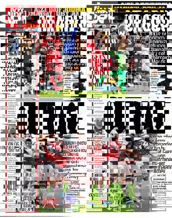 Daily Mirror Back Page