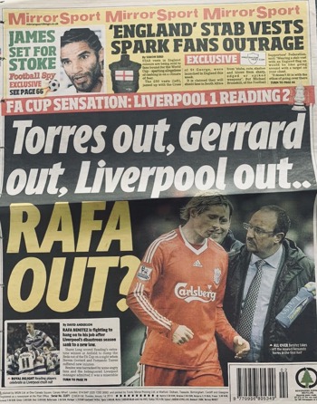 Daily Mirror Backpage