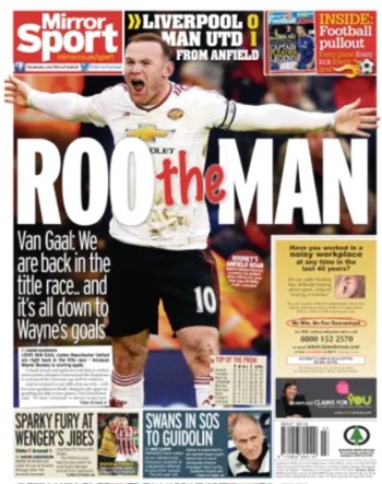 Daily Mirror Backpage