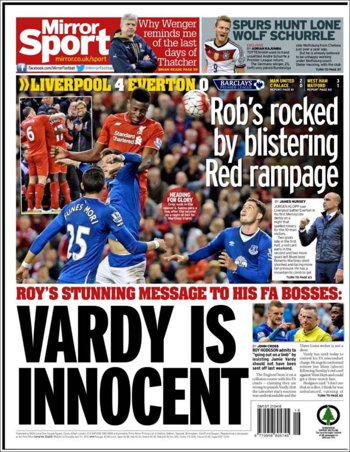 Daily Mirror Backpage