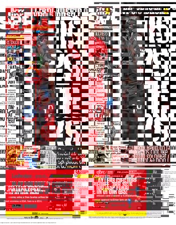 Daily Mirror Backpage