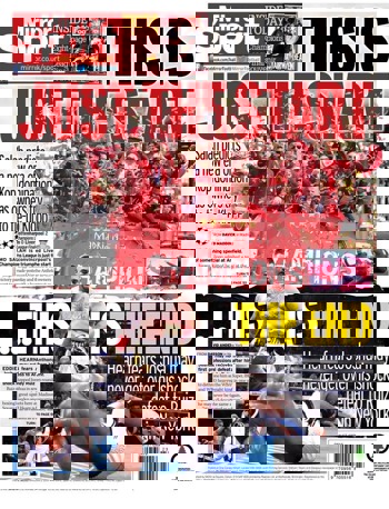 Daily Mirror Backpage