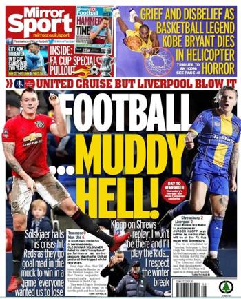 Daily Mirror Backpage