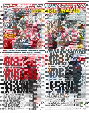 Daily Mirror Backpage
