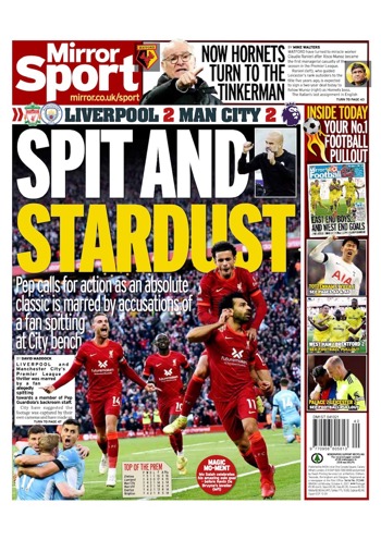 Daily Mirror Backpage
