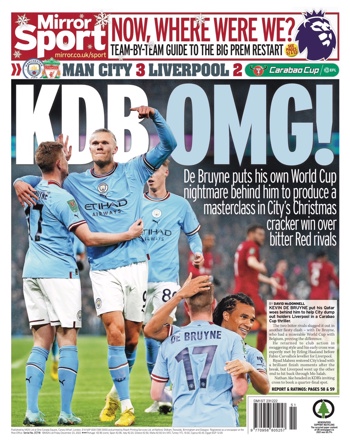 Daily Mirror Backpage