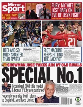 Daily Mirror Backpage