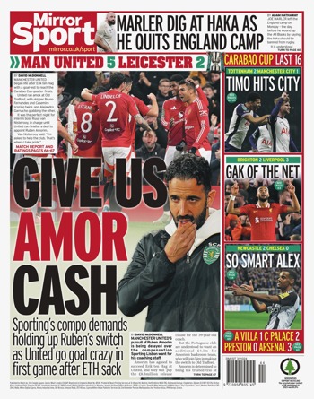 Daily Mirror Backpage