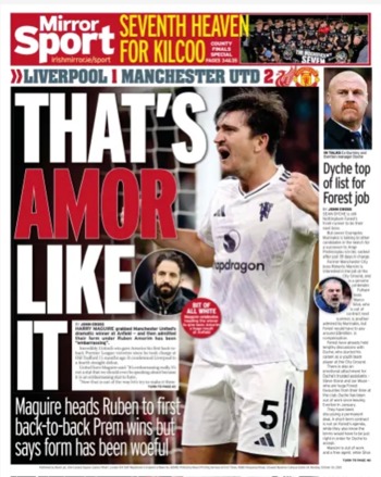 Daily Mirror Backpage