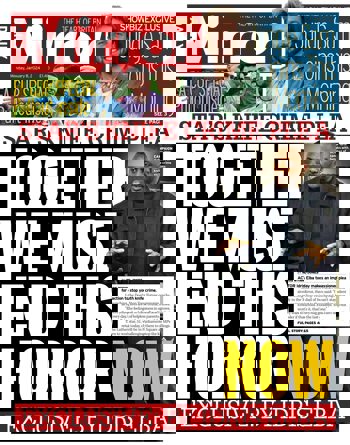 Daily Mirror Frontpage
