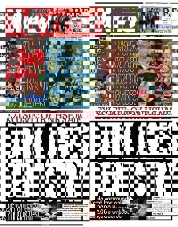 Daily Mirror Frontpage