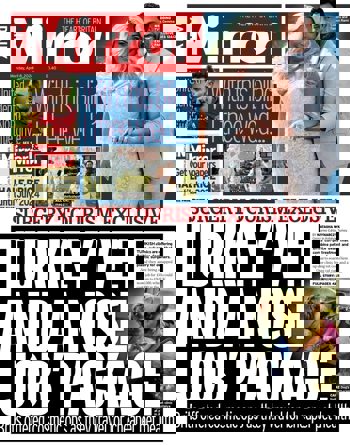 Daily Mirror Frontpage